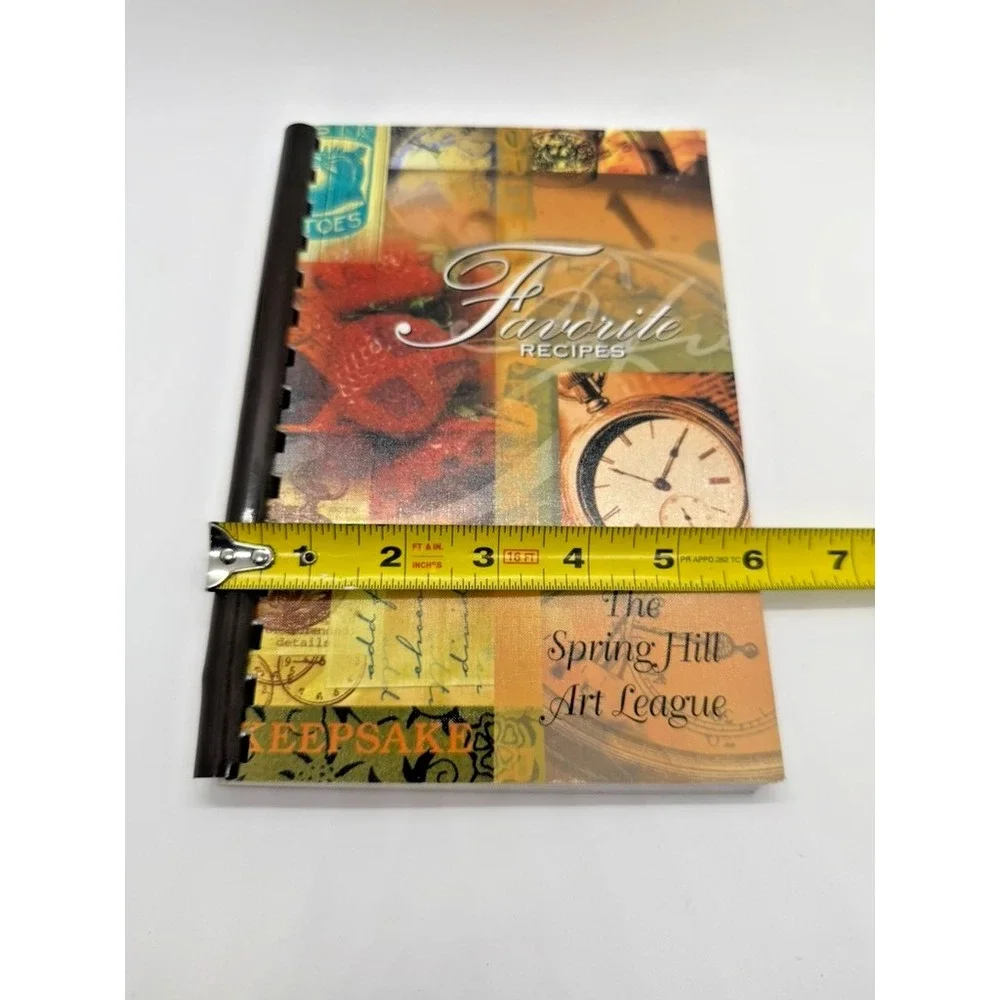 Spring‎ Hill, Florida Art League Recipe Book Cookbook 2007